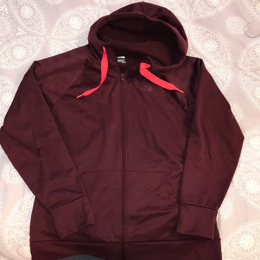 North Face fleece line hoodie